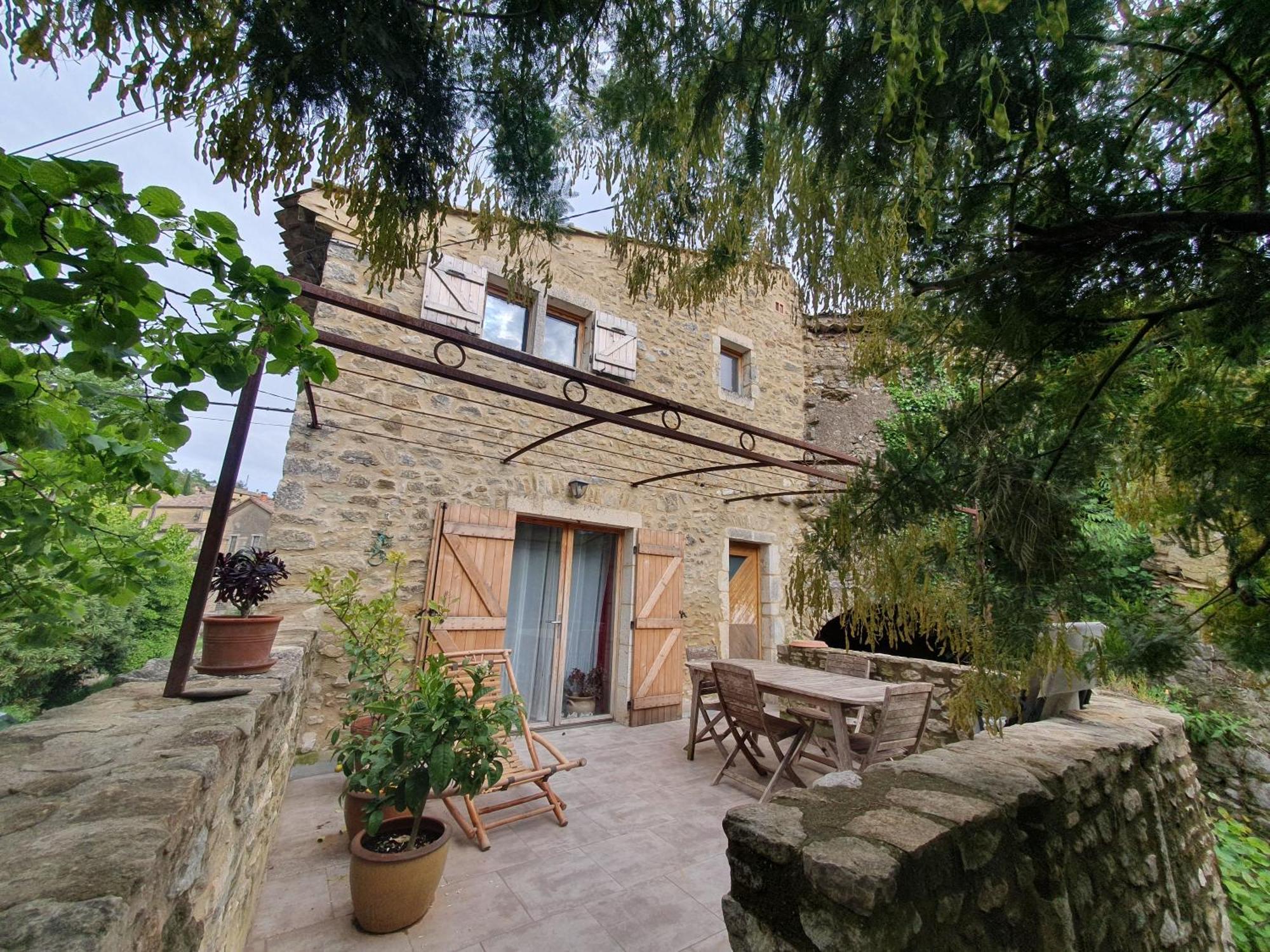 Gite Les Tilleuls Villa Saint-Montan Eksteriør billede
